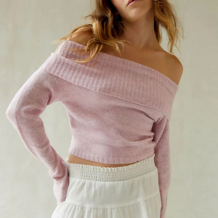 Adeline Off-The-Shoulder Sweater