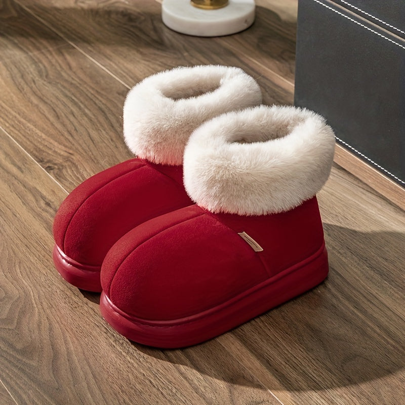 Plush Bootie Slippers