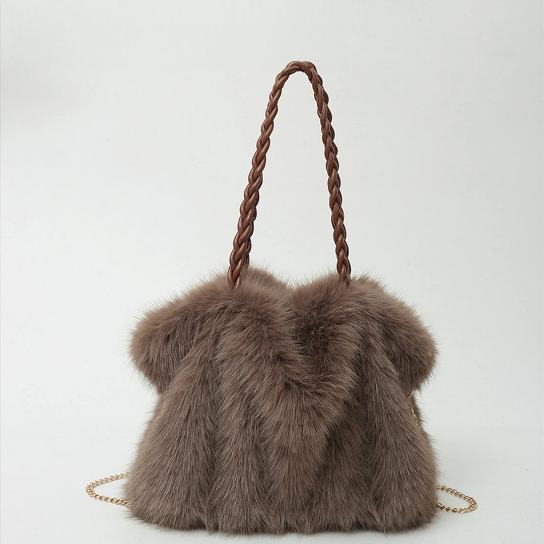 Ermine Fur Tote Bag