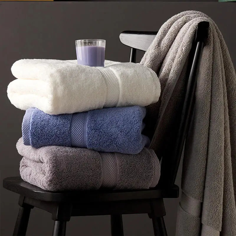 100% Egyptian Cotton Bath Towels