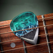 Aurora Borealis Guitar Pick