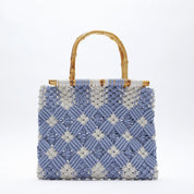 Daisy Melrose Knitted Tote Bag