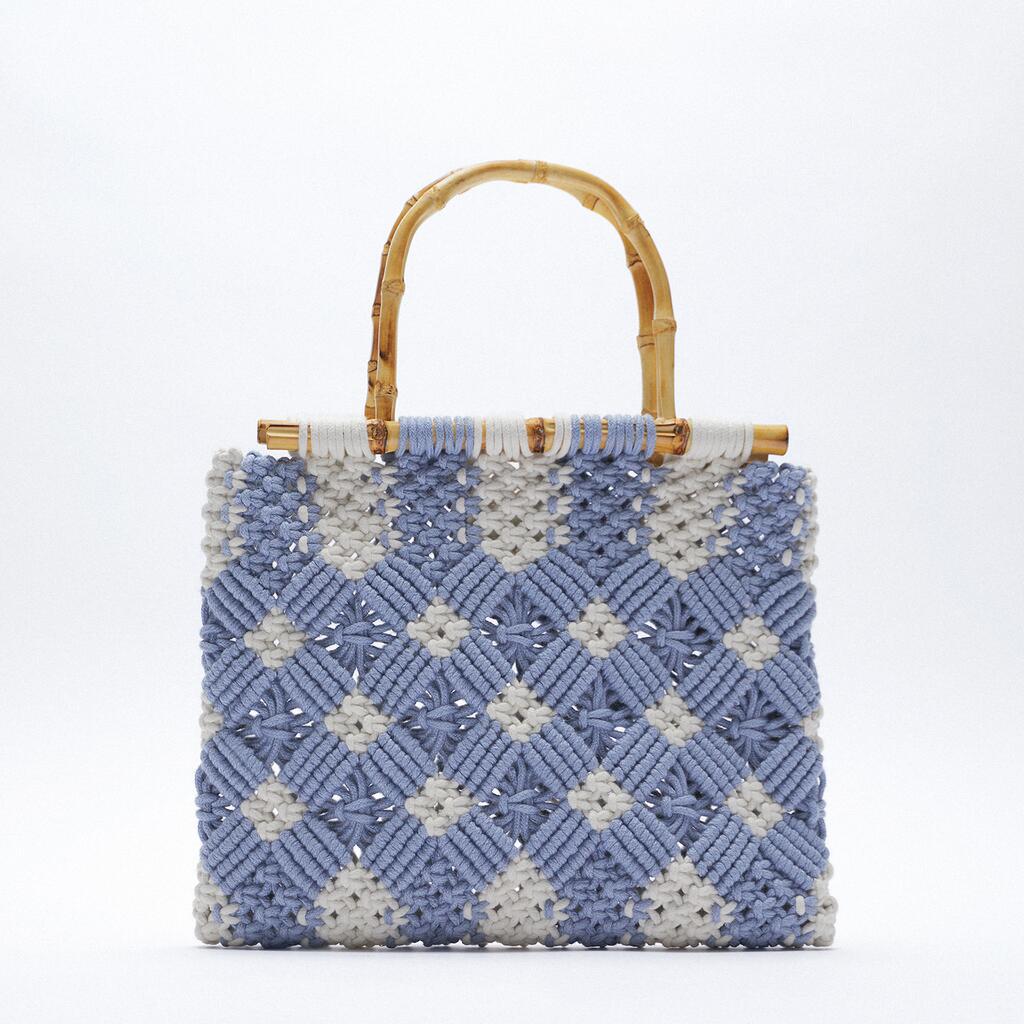 Daisy Melrose Knitted Tote Bag