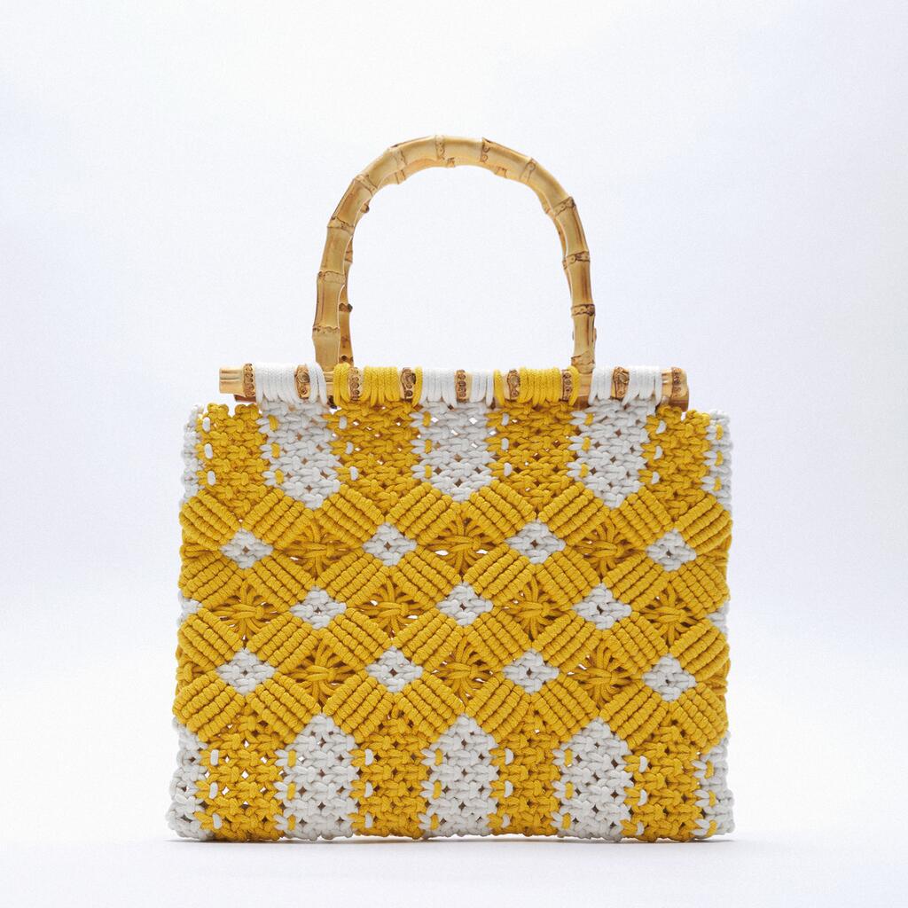 Daisy Melrose Knitted Tote Bag