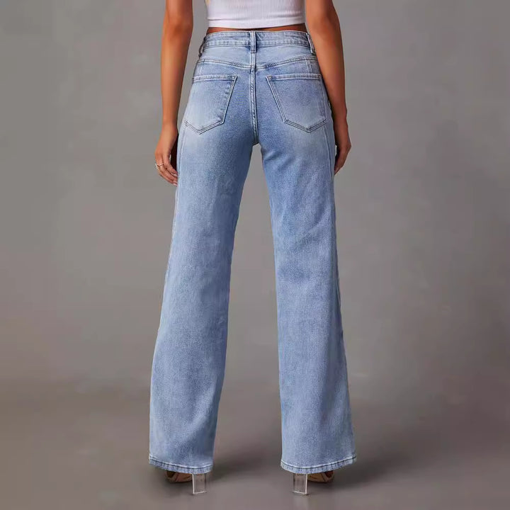 Lauren Henderson Wide-Leg Jeans