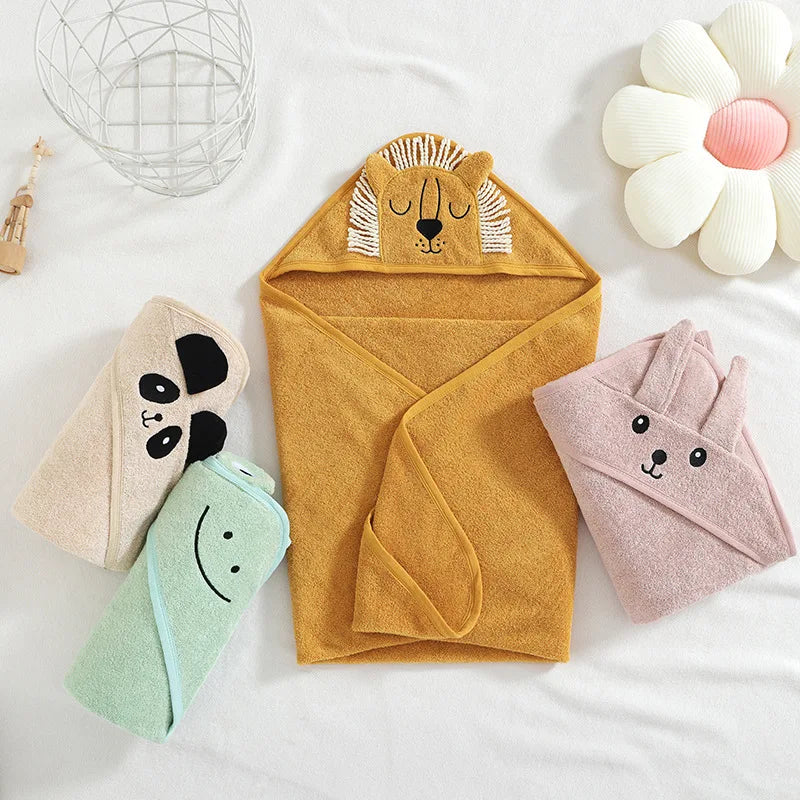Whimsical Hooded Animal Towels