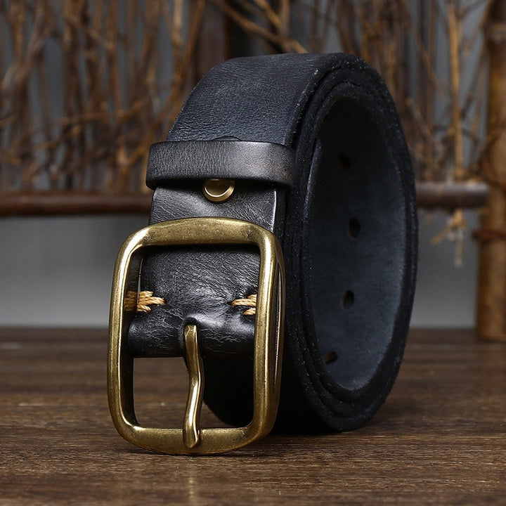 Nobleman's Cowhide Leather Belt