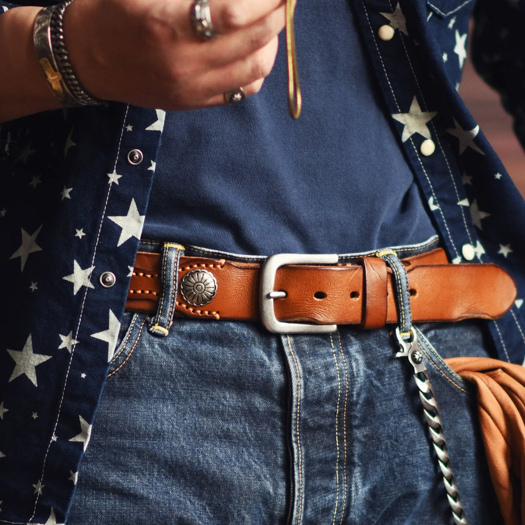 Johnathan McAvoy Leather Belt