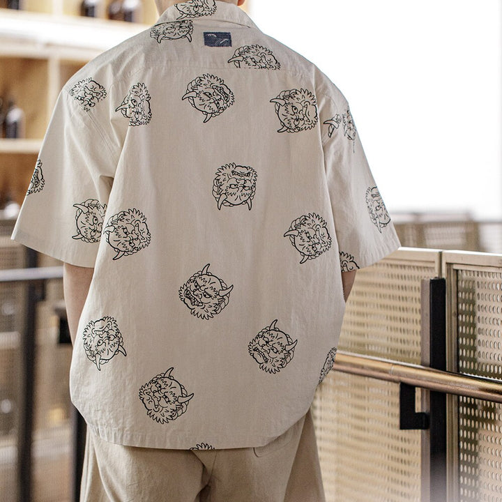Vintage Japanese Linen Shirt