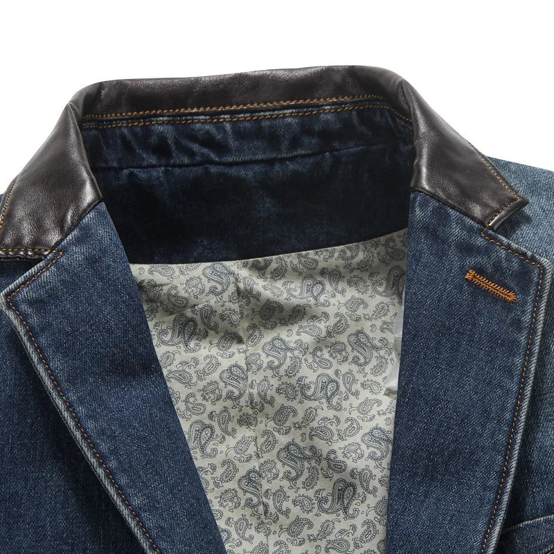 Maverick Adams Denim Blazer