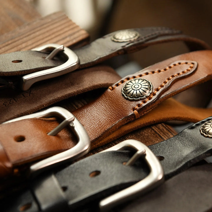 Johnathan McAvoy Leather Belt