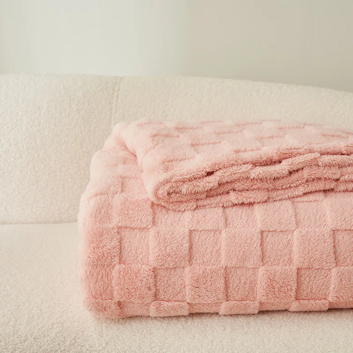 Kilauta Faux Rabbit Fur Blanket