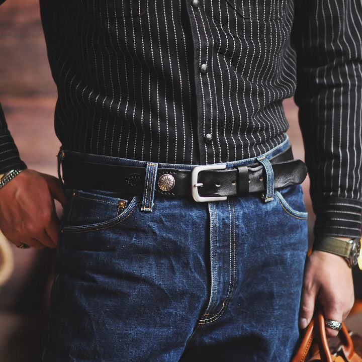 Johnathan McAvoy Leather Belt