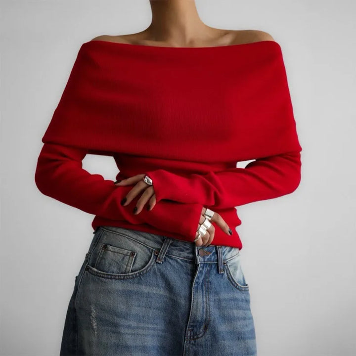 Valencia Off-The-Shoulder Sweater