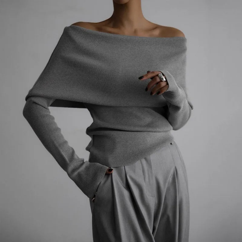 Valencia Off-The-Shoulder Sweater