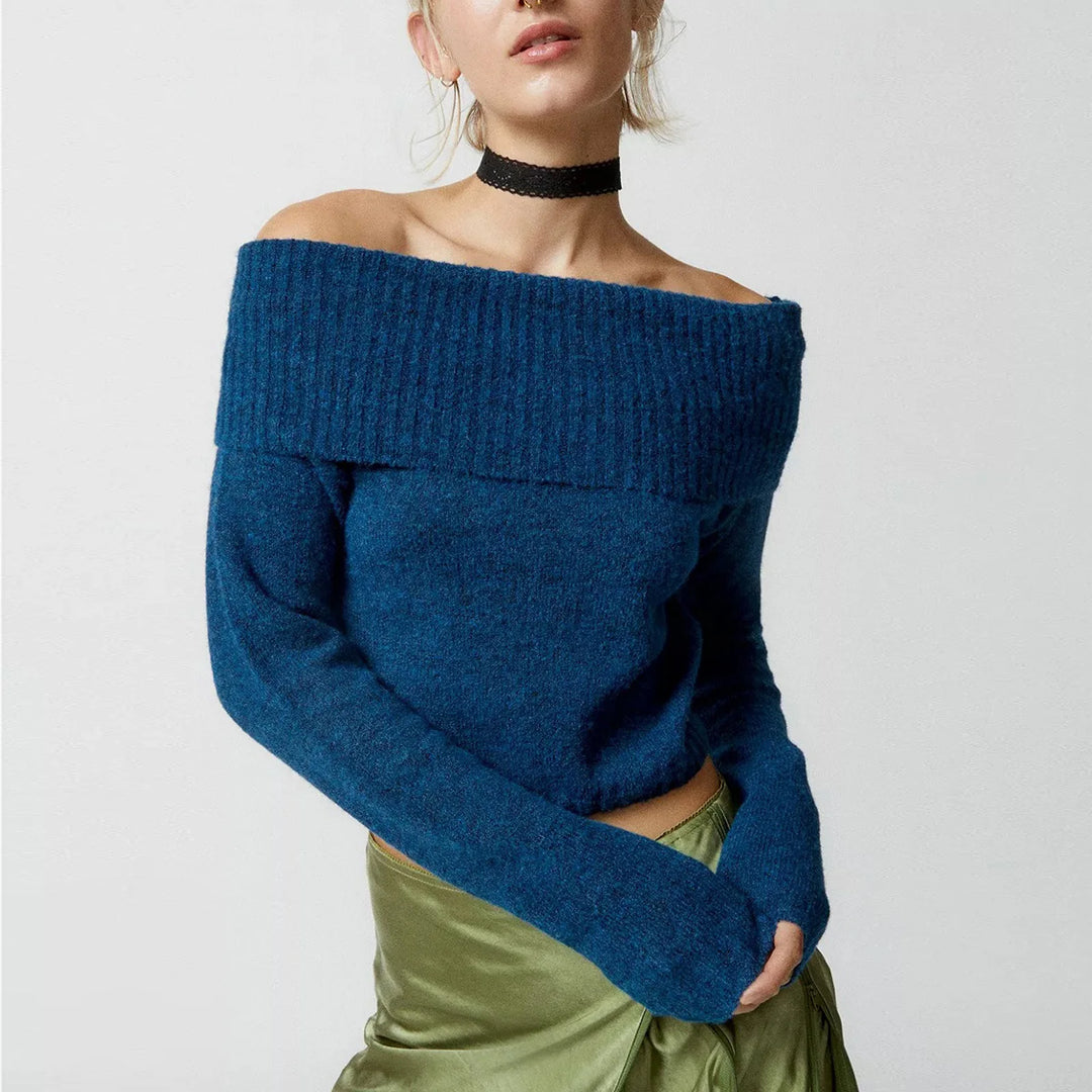 Adeline Off-The-Shoulder Sweater