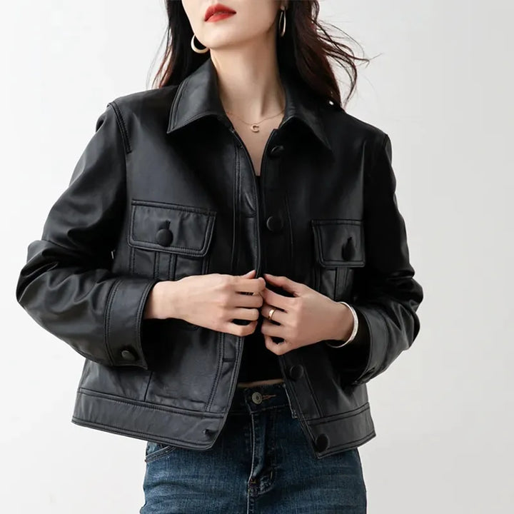 Kasvis Leather Jacket