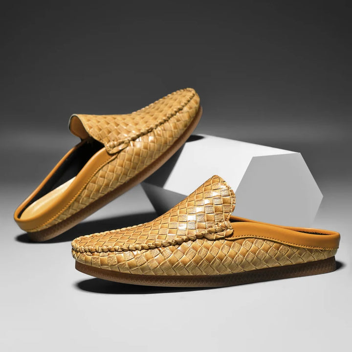 Burmese Woven Slip-Ons