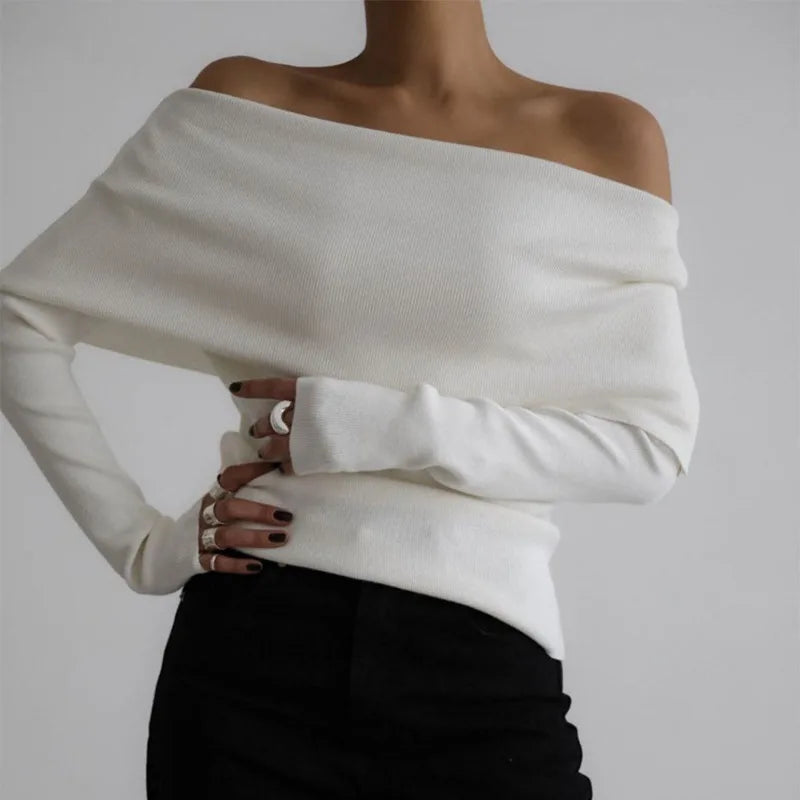 Valencia Off-The-Shoulder Sweater