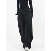 L'Aurelie Rosemere Wide-Leg Dress Pants