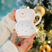 Ceramic Snowman Mug