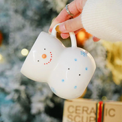 Ceramic Snowman Mug