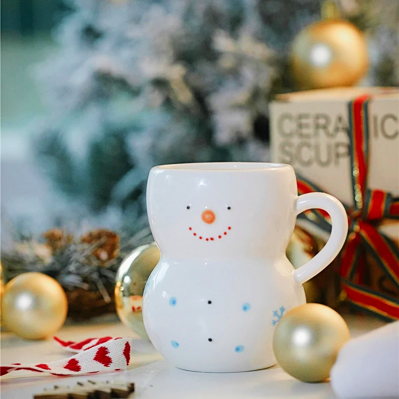 Ceramic Snowman Mug