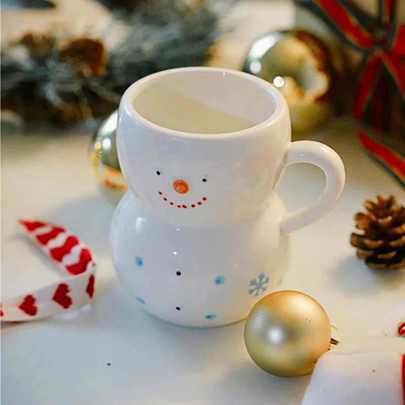 Ceramic Snowman Mug