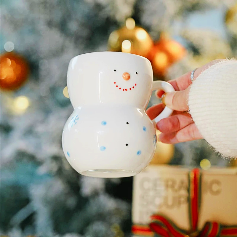 Ceramic Snowman Mug