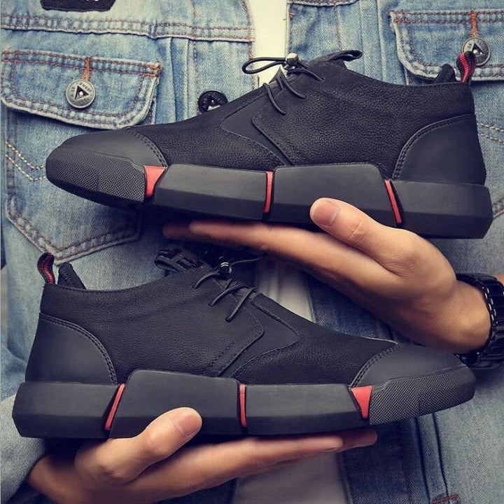 Leather Vulcan Sneakers